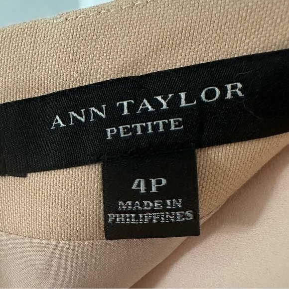 Ann Taylor Classic Tan Midi Skirt - Picture 5 of 5